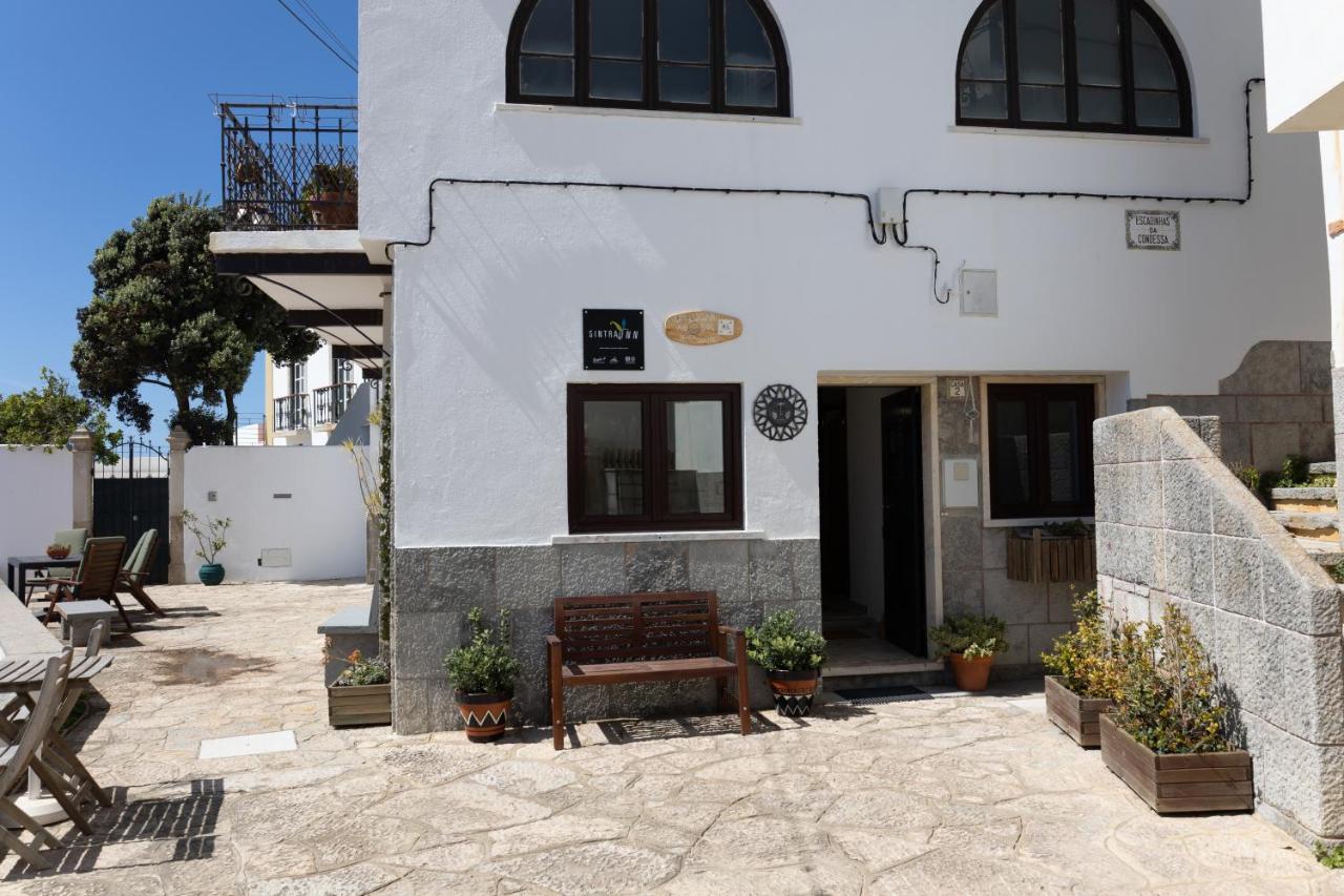 Um Lugar Ao Sol Beach House Azenhas Do Mar Sintra Exterior photo